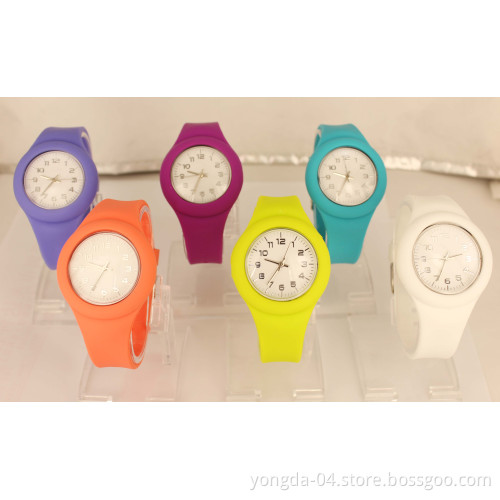 Silicone Quartz Watch Japan Movt (YAA123)